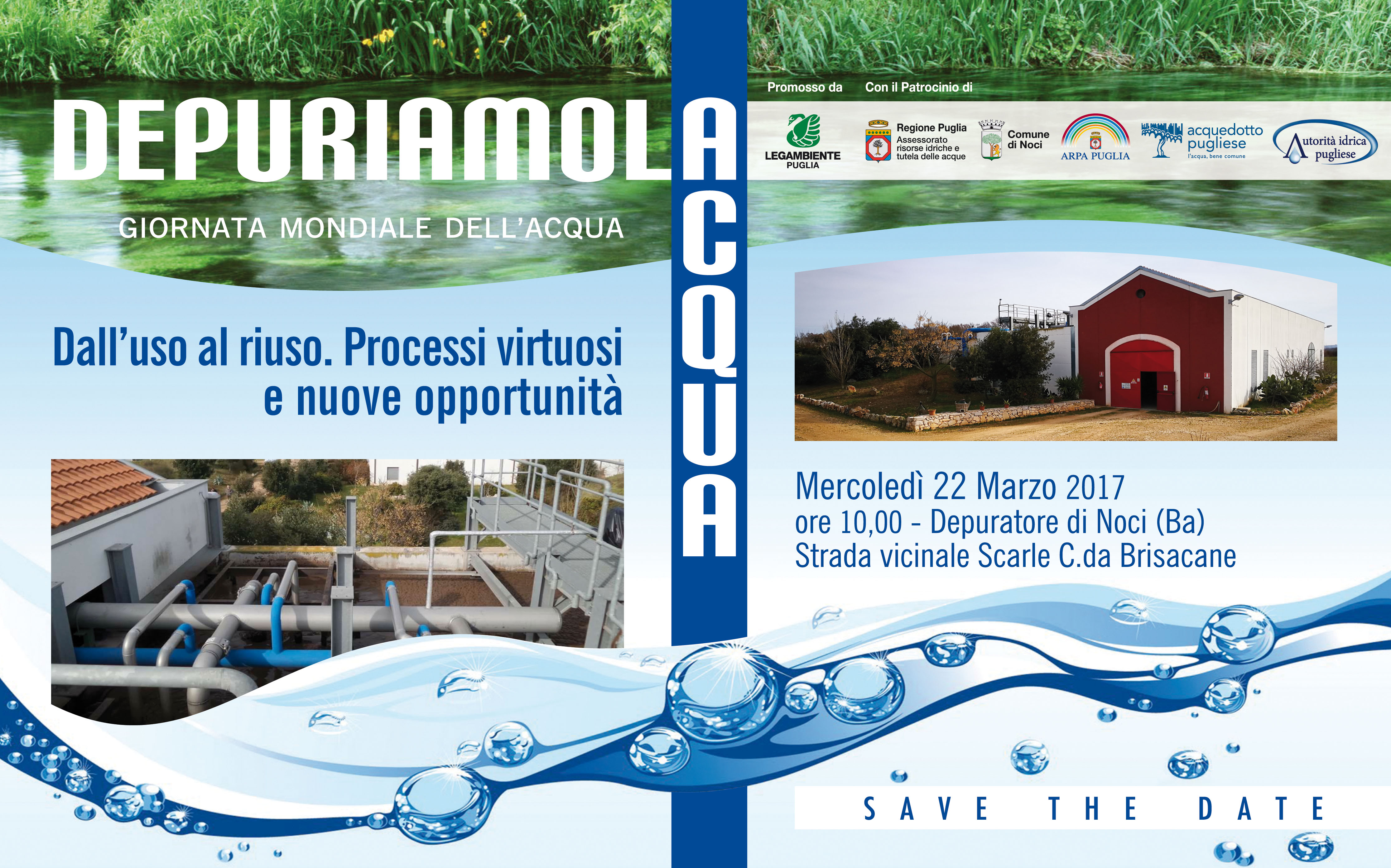 Save the date Giornata Mondiale dellAcqua